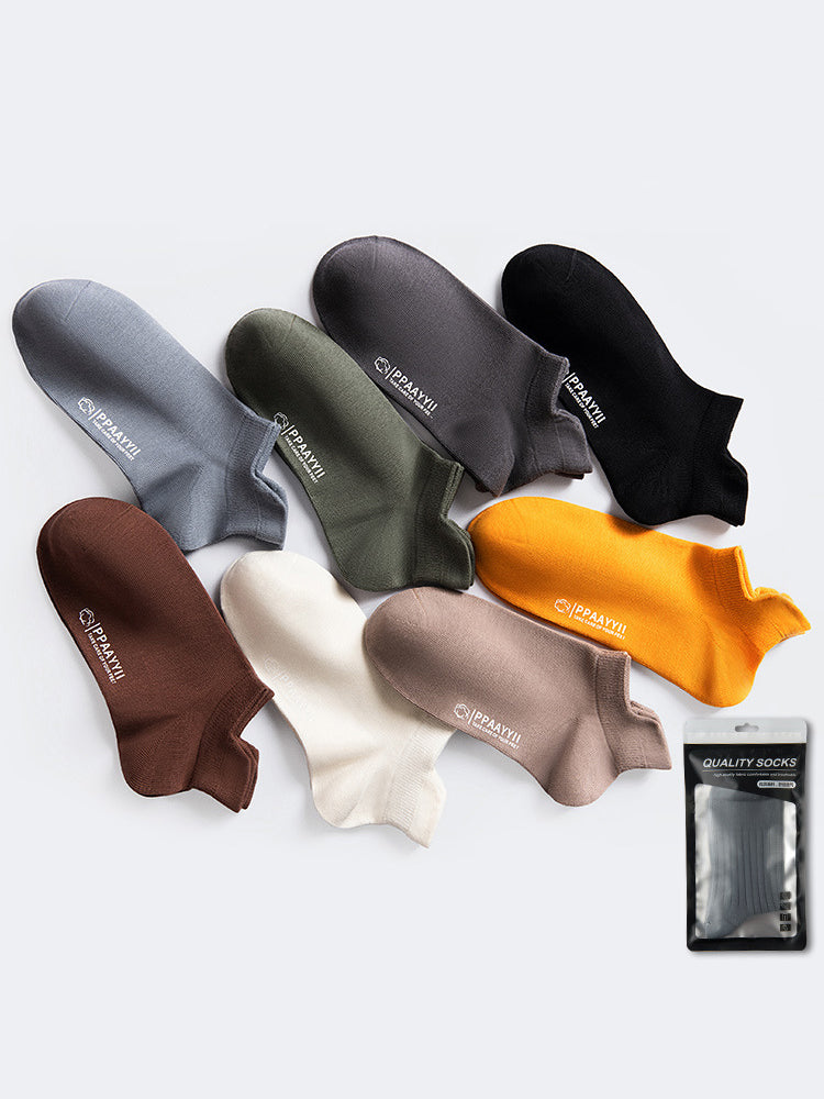 10 Pack Men's Performance Cotton Ankle Socks | dmunderwear variant image