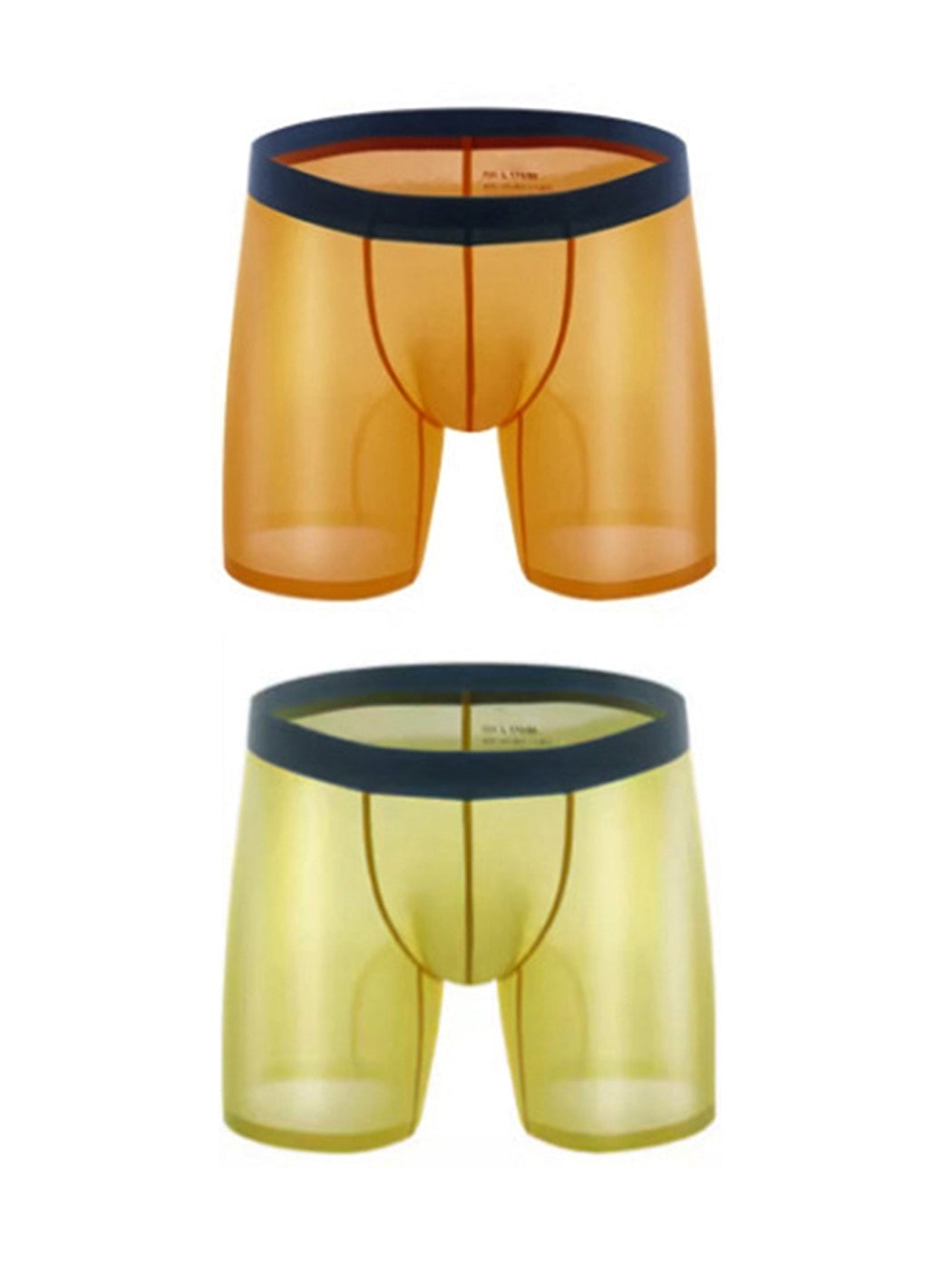 2 Pack Men's Breathable Athletic Mesh Boxer Briefs | dmunderwear variant image