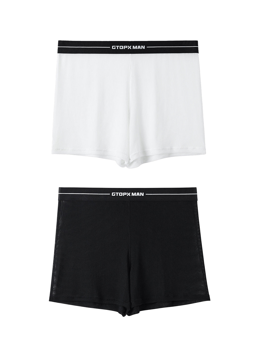2 Pack Men's Breathable Mesh Boxer Shorts | dmunderwear variant image