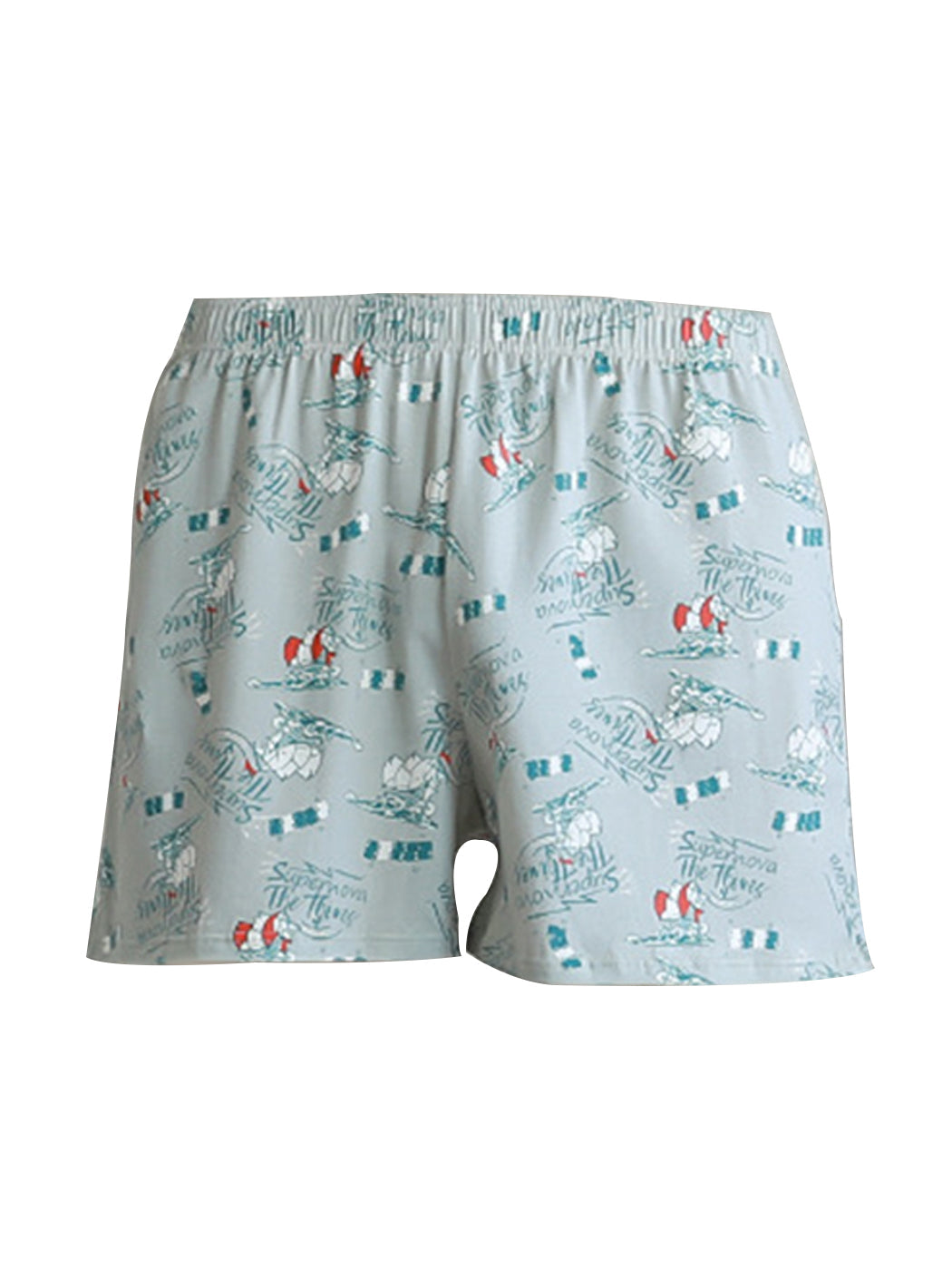 2 Pack Men's Relaxed Printed Cotton Boxers | dmunderwear variant image