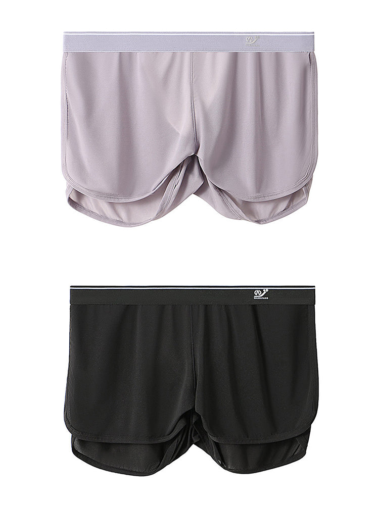 2 Pack Men's Separate Support Pouch Boxers | dmunderwear variant image