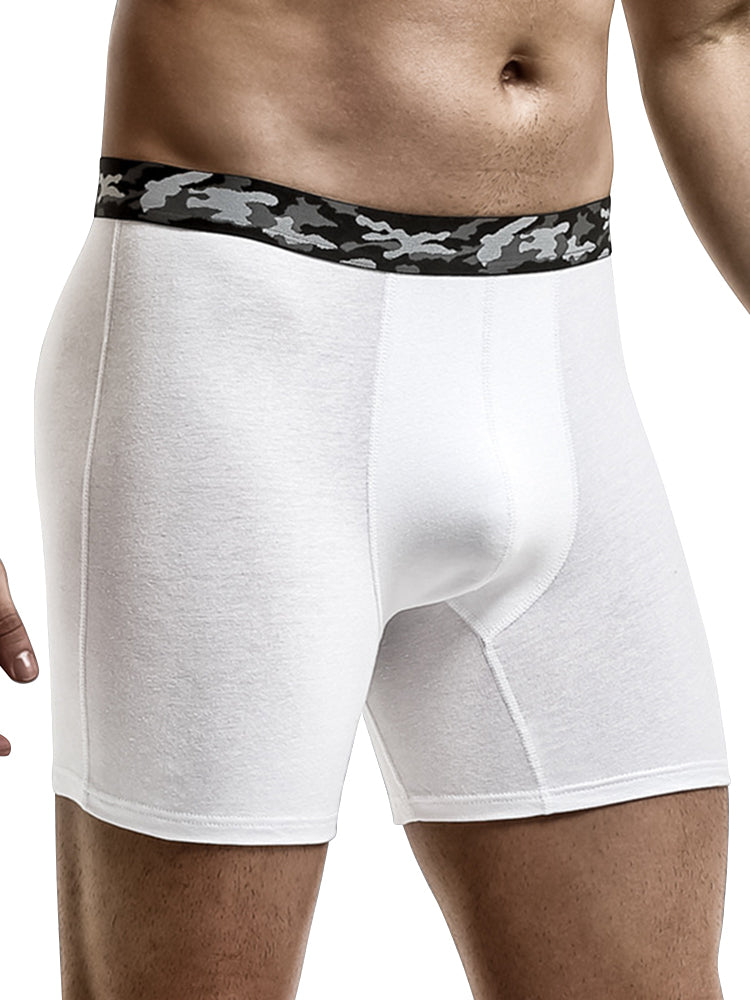 2 Pack Men's U Convex Large Support Pouch Boxers Briefs | dmunderwear variant image