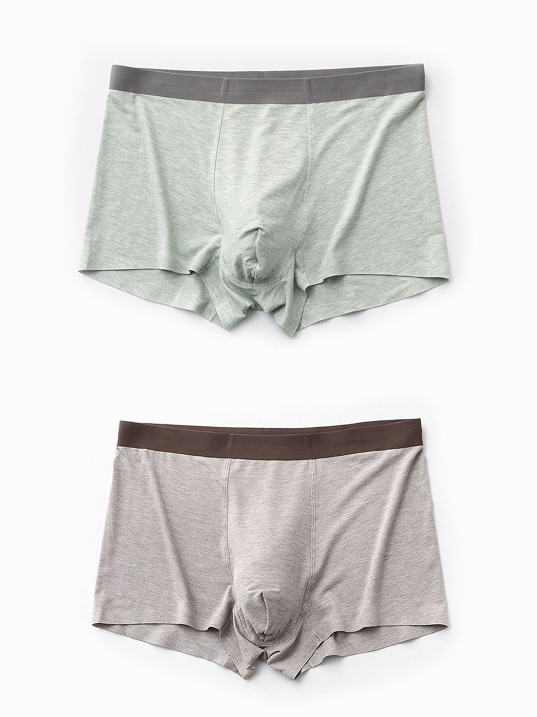 2 Pack Men's U Convex Pouch Trunks | dmunderwear variant image