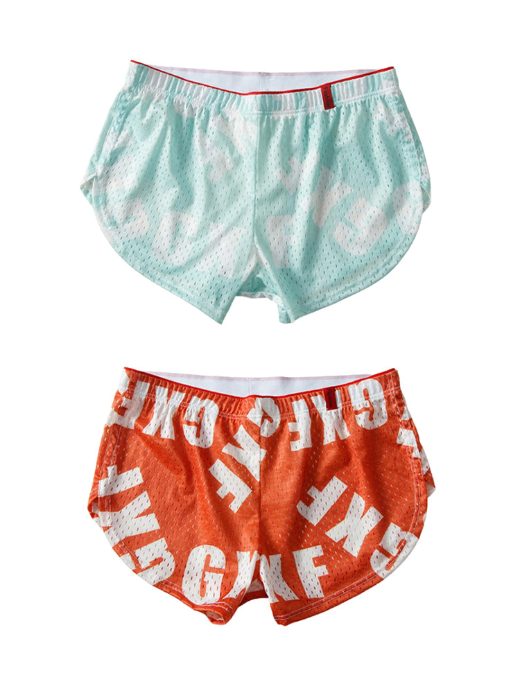 2 Pack Men's Breathable Mesh Ultra-Soft Lightweight & Airy Boxer Shorts | dmunderwear variant image