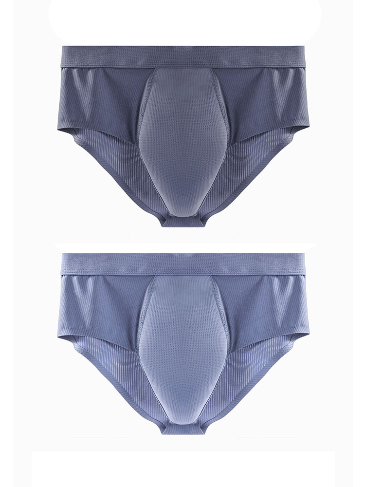 2 Pack Men's Comfort Large Space U-Pouch Ultimate Fit & Breathability Briefs | dmunderwear variant image