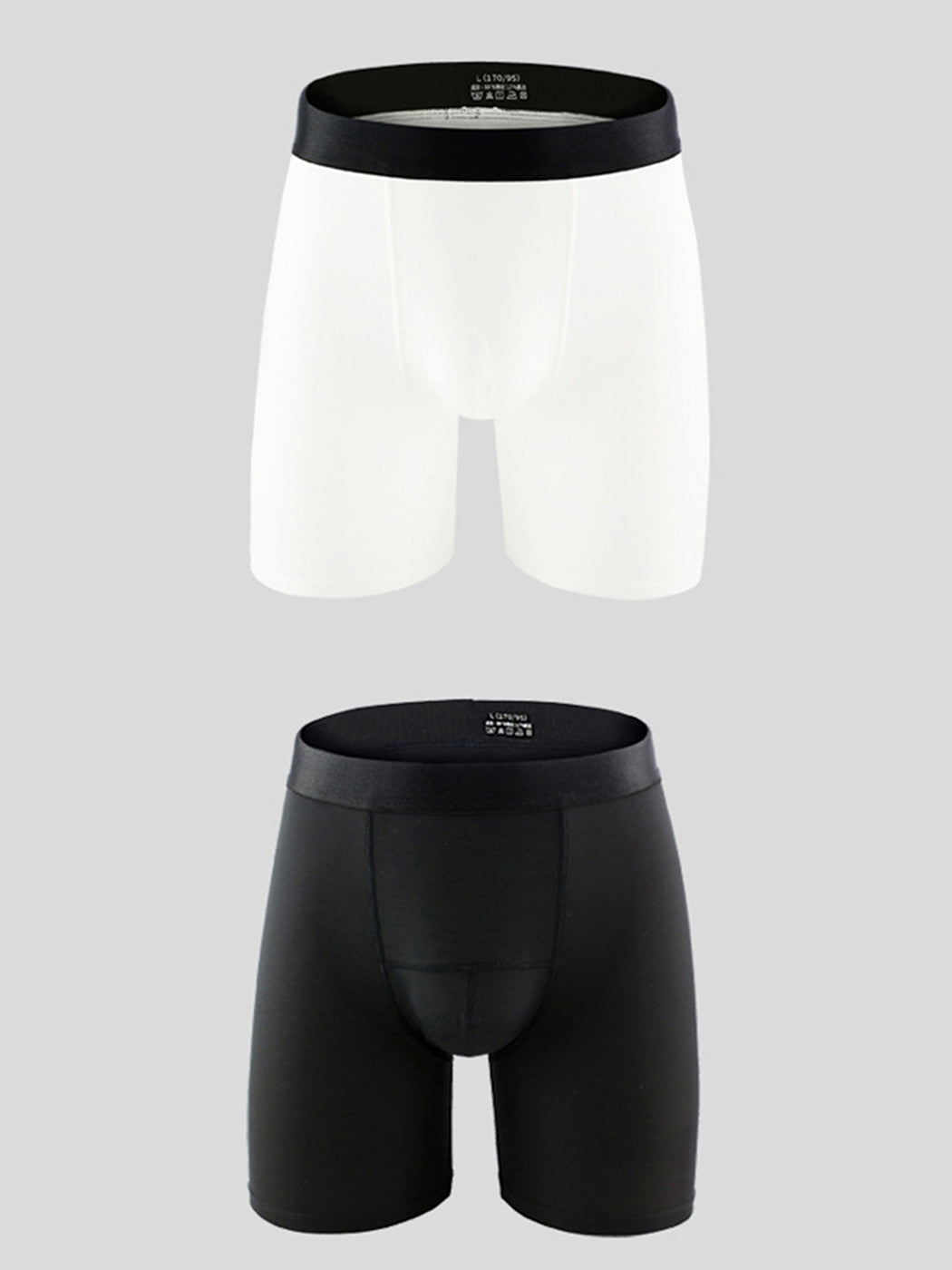 2 Pack Men's Compression Athletic Boxer Briefs | dmunderwear variant image