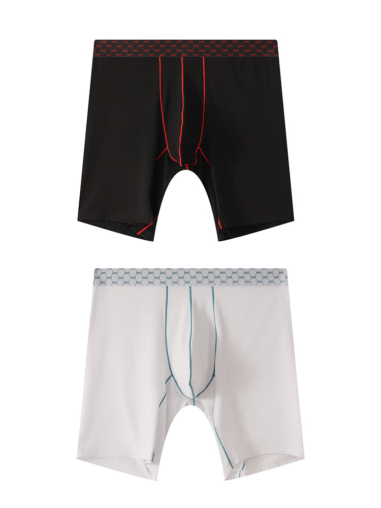 2 Pack Men's Cotton Casual Sporty Mid-Rise Sexy Pouch Midway Briefs | dmunderwear variant image