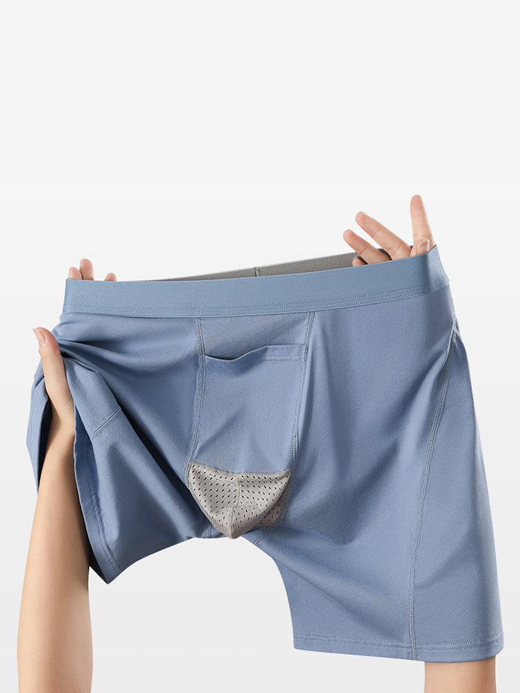 2 Pack Men's Gun Bullet Separation Casual Sports Breathable Cotton Mid-Rise Midway Briefs | dmunderwear