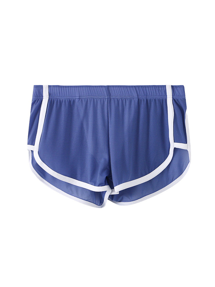 2 Pack Men's Lightweight & Airy Breathable Mesh Comfort Activewear Shorts | dmunderwear detail image 1
