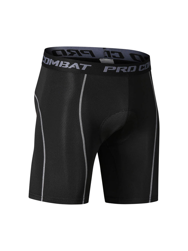 2 Pack Men's Moisture-Wicking Mesh Breathable Shock-Absorbing Activewear Tights | dmunderwear detail image 7