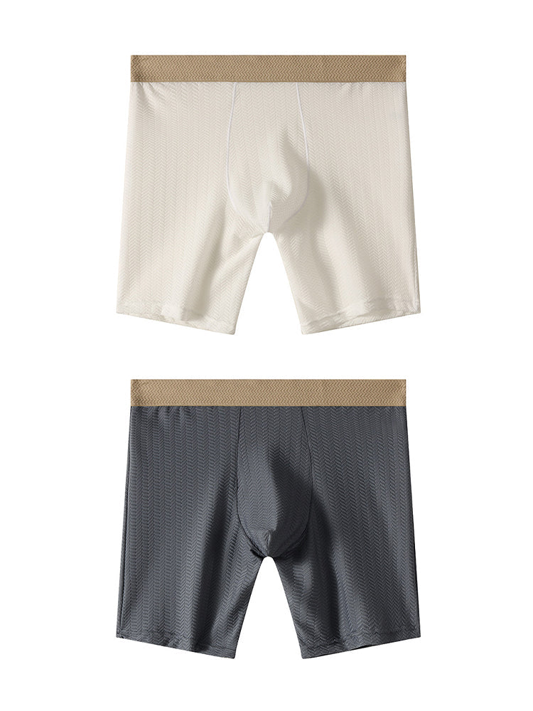 2 Pack Men's Premium Anti-Chafing U-Pouch Mid-Rise Seamless Midway Briefs | dmunderwear variant image