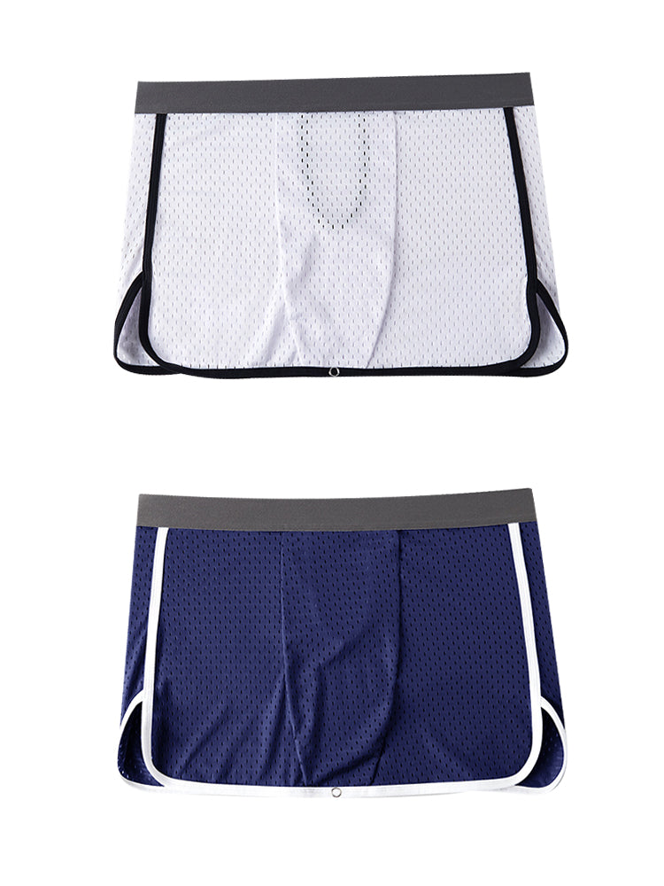 Men's Button Casual U-Shaped Roman Skirt Dual-Purpose Arrow Pants Underwear | dmunderwear detail image 14