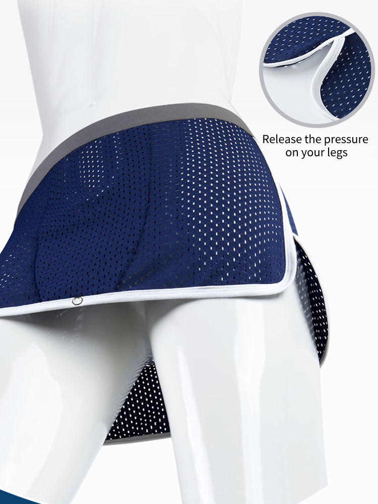 Men's Button Casual U-Shaped Roman Skirt Dual-Purpose Arrow Pants Underwear | dmunderwear detail image 16