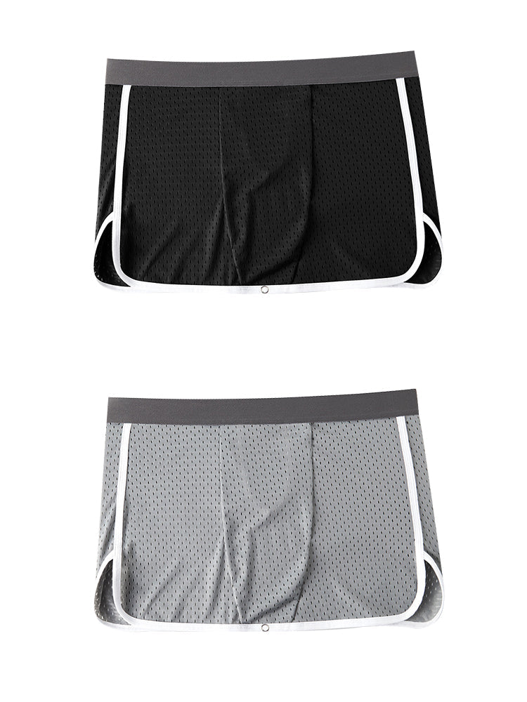 Men's Button Casual U-Shaped Roman Skirt Dual-Purpose Arrow Pants Underwear | dmunderwear detail image 20