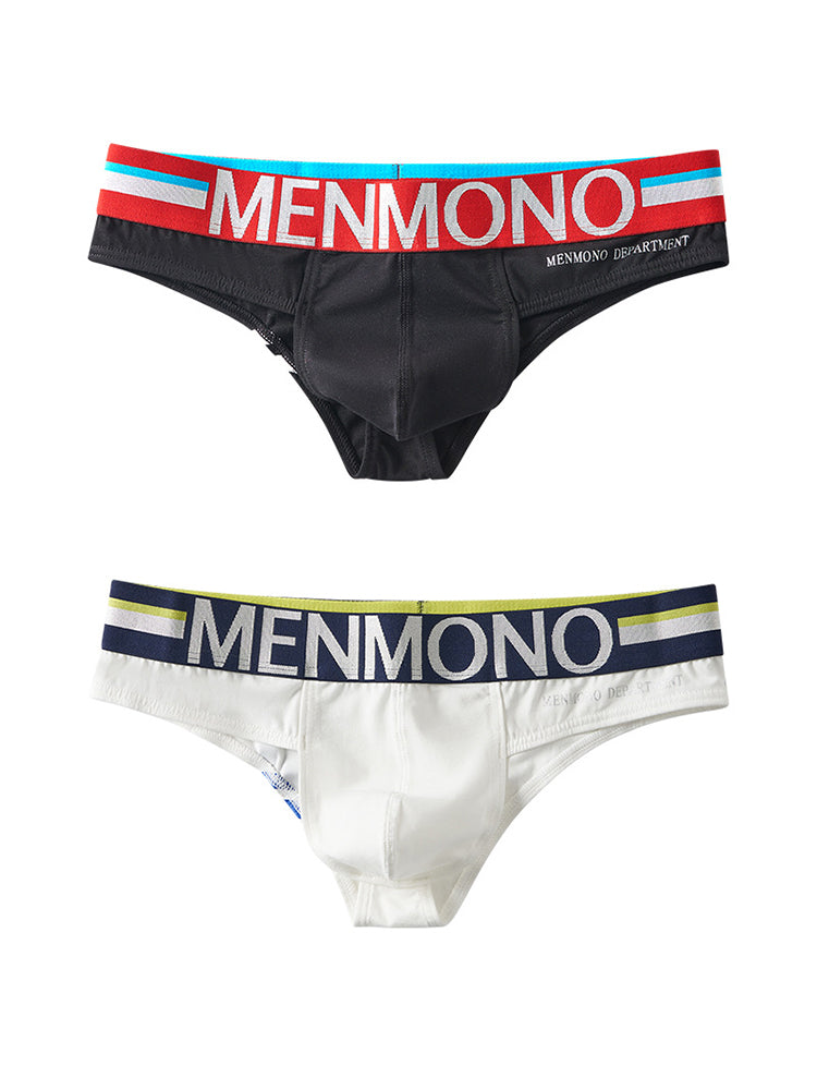 2-pack Men's Sexy Slim Fit Fashion U-convex Bikini | dmunderwear variant image