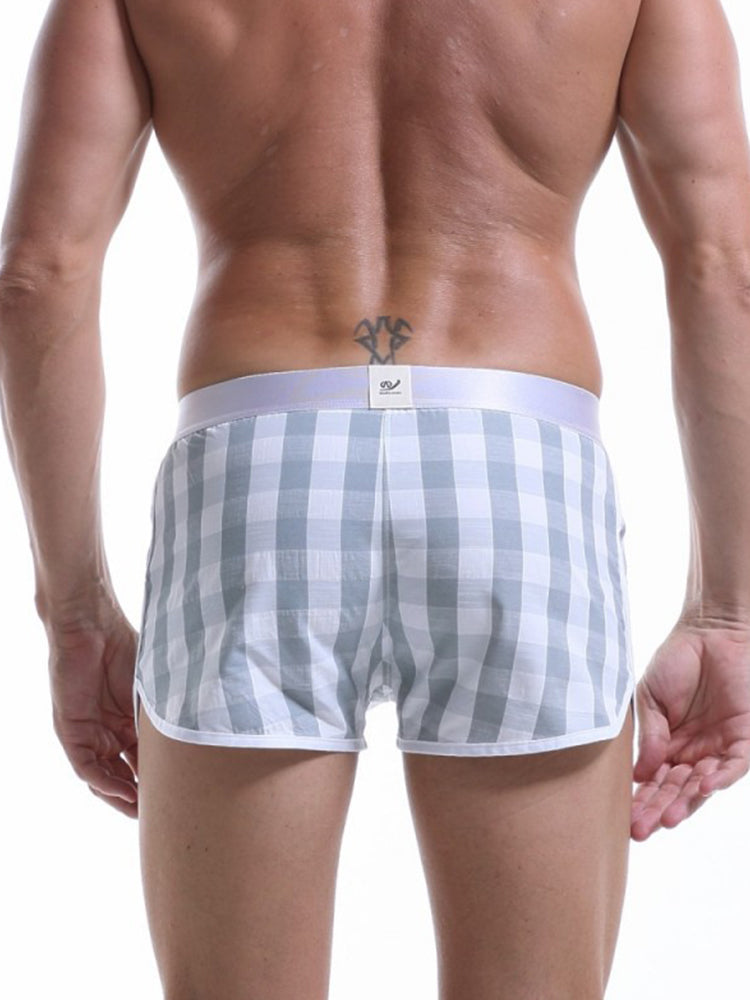 2 Pack Men's Silky Touch Skin-Friendly Chafe-Free Design Boxers Shorts | dmunderwear detail image 15