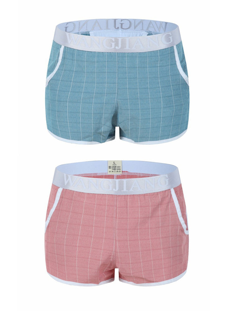 2 Pack Men's Silky Touch Skin-Friendly Chafe-Free Design Boxers Shorts | dmunderwear variant image