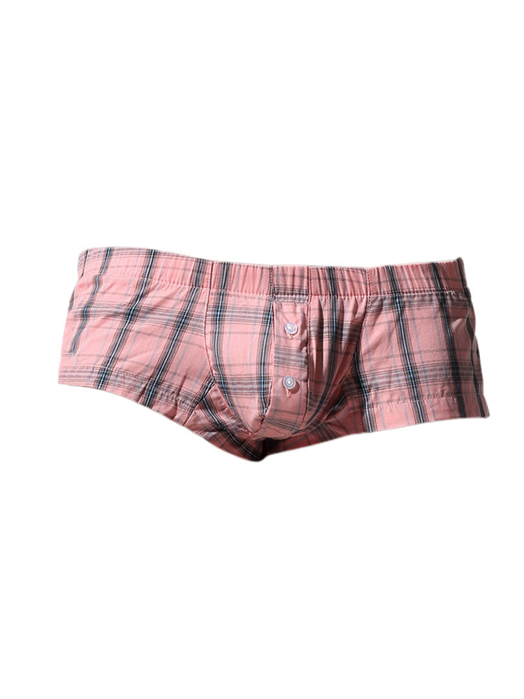 2 Pack Men's Soft Cotton Day-Long Comfort Shape-Retaining Fabric Boxers Shorts | dmunderwear detail image 1