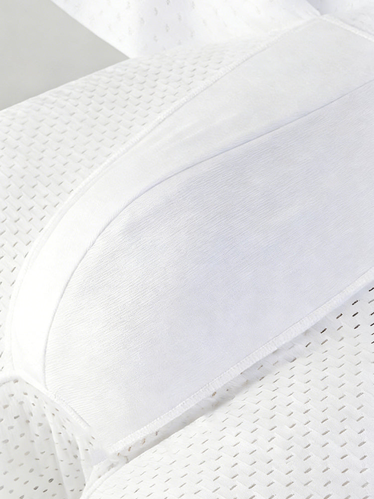 2 Pack Men's Solid Color Breathable Mesh Comfortable Midway Briefs | dmunderwear detail image 7