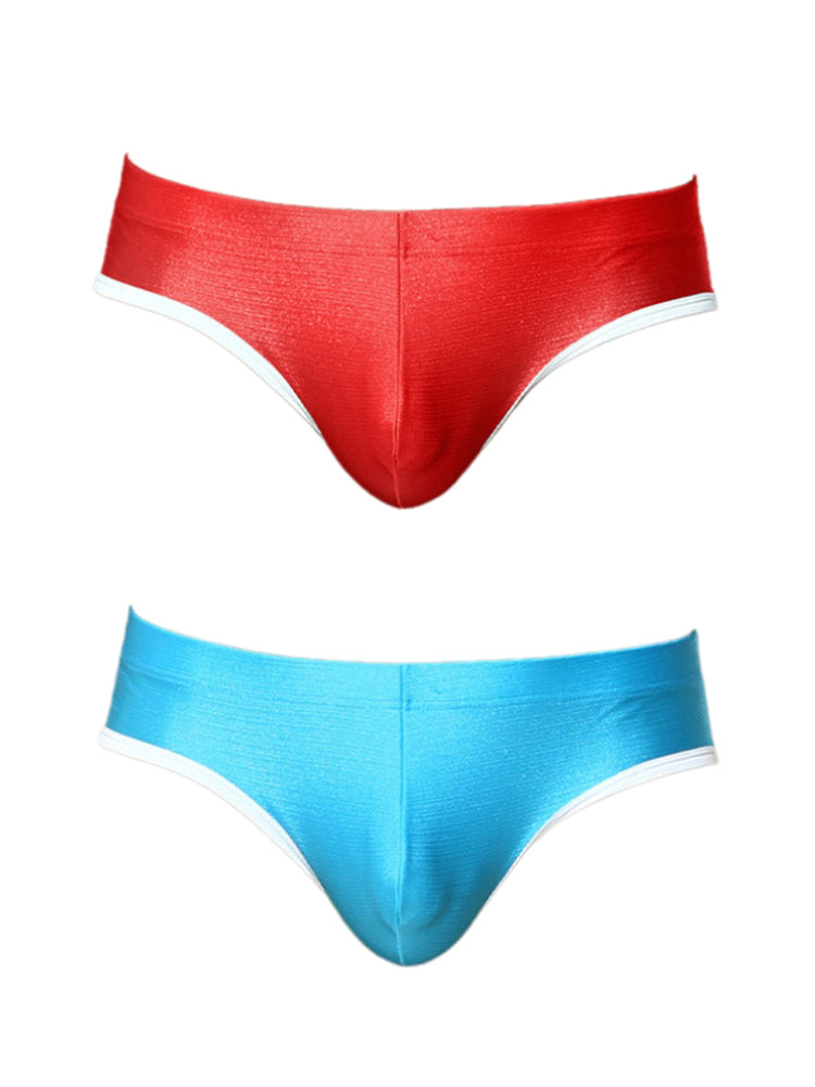 2 Pack Men's Solid Color Breathable U-Pouch Low-Rise Comfy Jockstrap | dmunderwear detail image 12