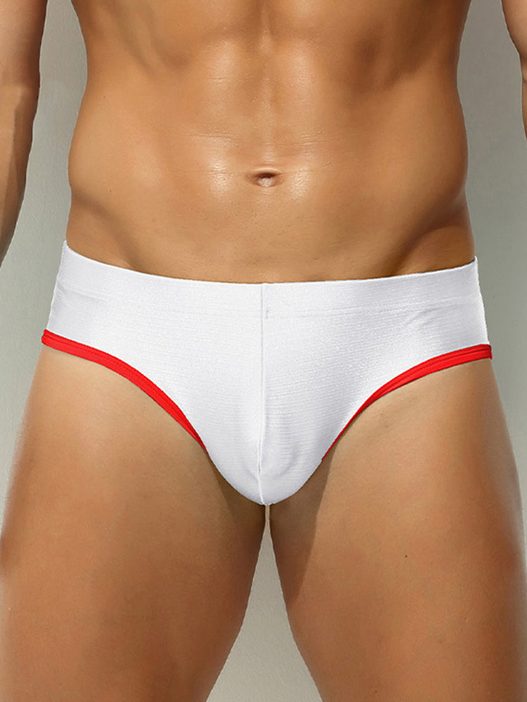 2 Pack Men's Solid Color Breathable U-Pouch Low-Rise Comfy Jockstrap | dmunderwear detail image 16
