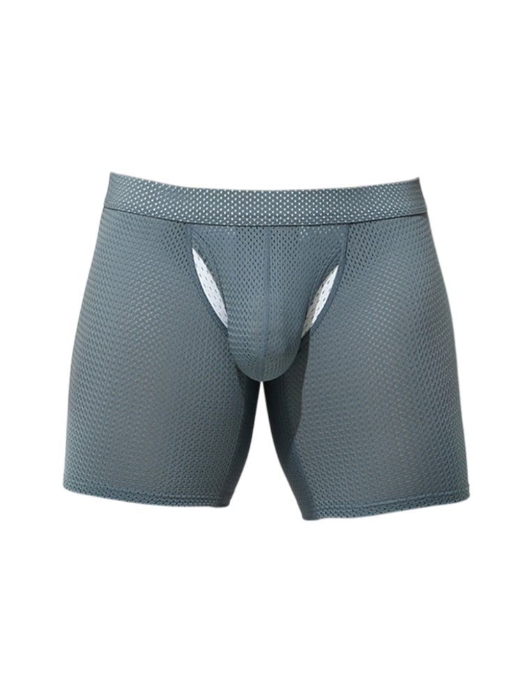 2 Pack Men's Sporty Cut Anti-Chafing Breathable Stretch Fit Midway Briefs | dmunderwear detail image 1