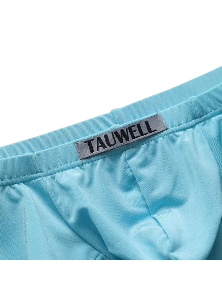 2 Pack Men's Stretch Fit Lightweight & Airy Solid Color Premium Comfy Trunks | dmunderwear detail image 14