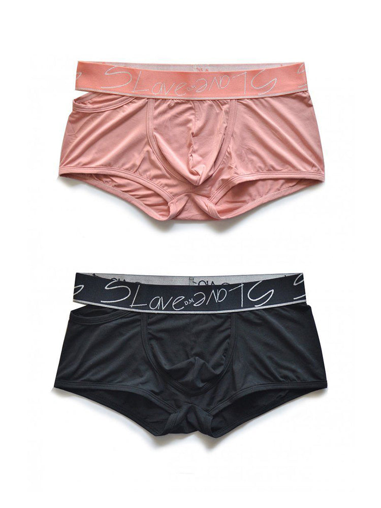 2 Pack Men's Stylish Breathable Modal Sports Trunks | dmunderwear variant image