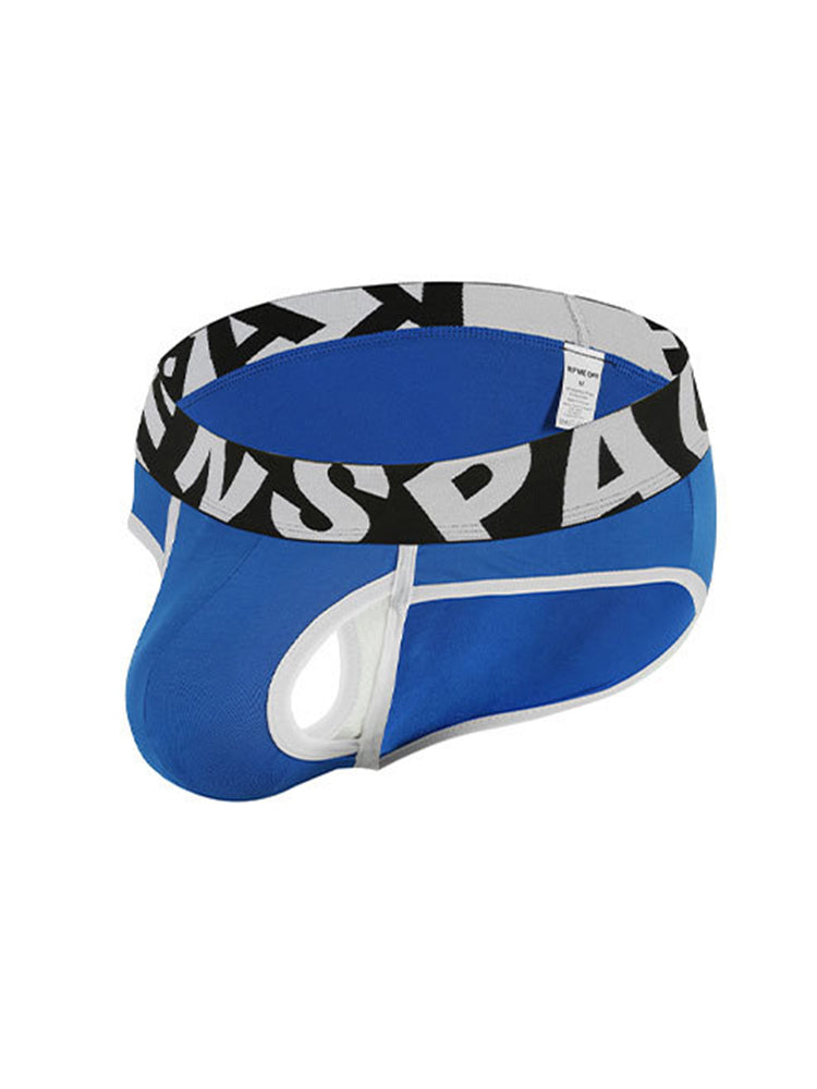 2 Pack Men's U-Shaped Separation Breathable & Comfortable Sexy Bikini | dmunderwear detail image 1