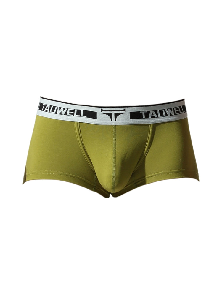 2 Pack Men's Ultra-Soft Breathable Cotton Supportive Fit Sporty Cut Comfy Trunks | dmunderwear detail image 1