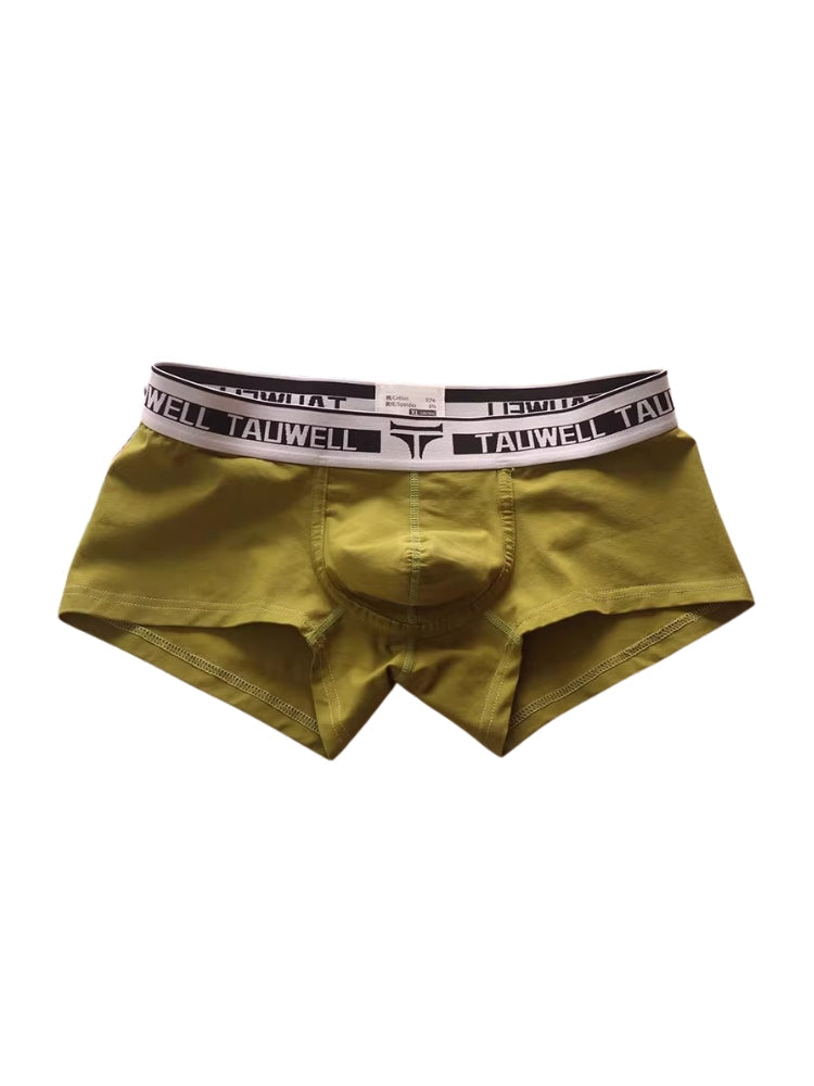 2 Pack Men's Ultra-Soft Breathable Cotton Supportive Fit Sporty Cut Comfy Trunks | dmunderwear detail image 9