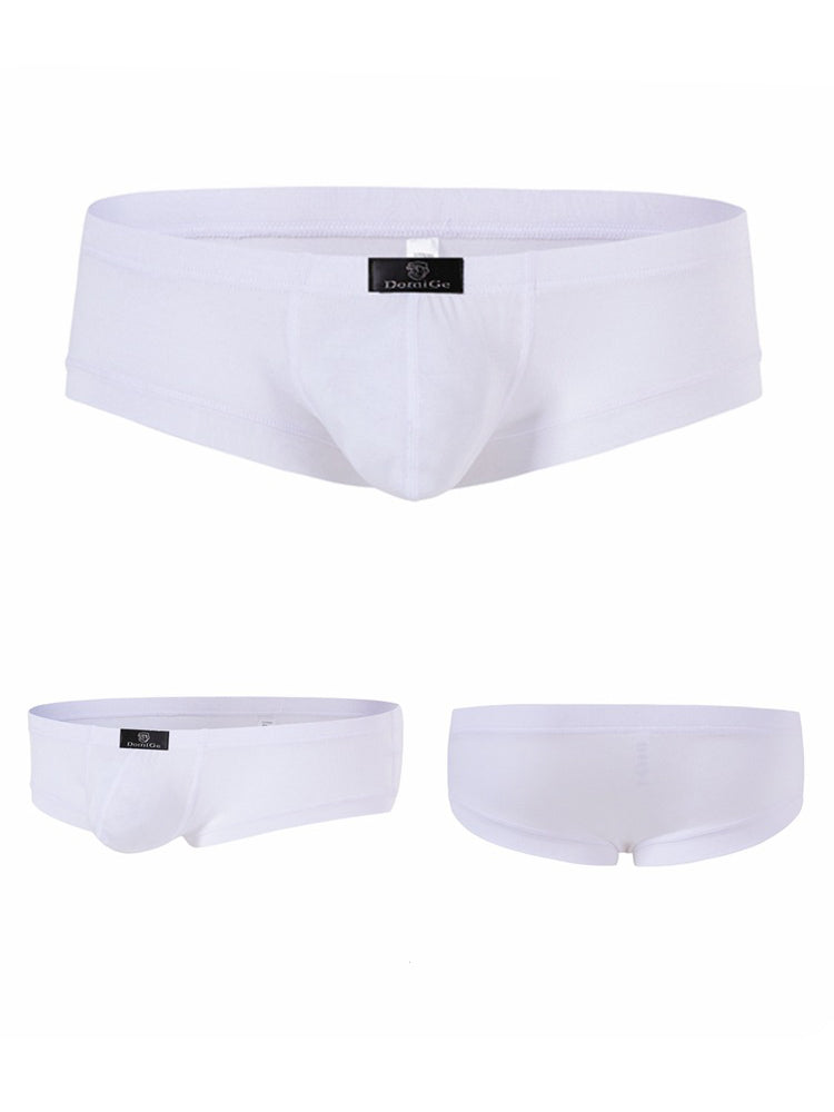 2 Pack Men's Ultra-Soft Modal Breathable Seamless Comfort Low-Rise Trunks | dmunderwear detail image 11