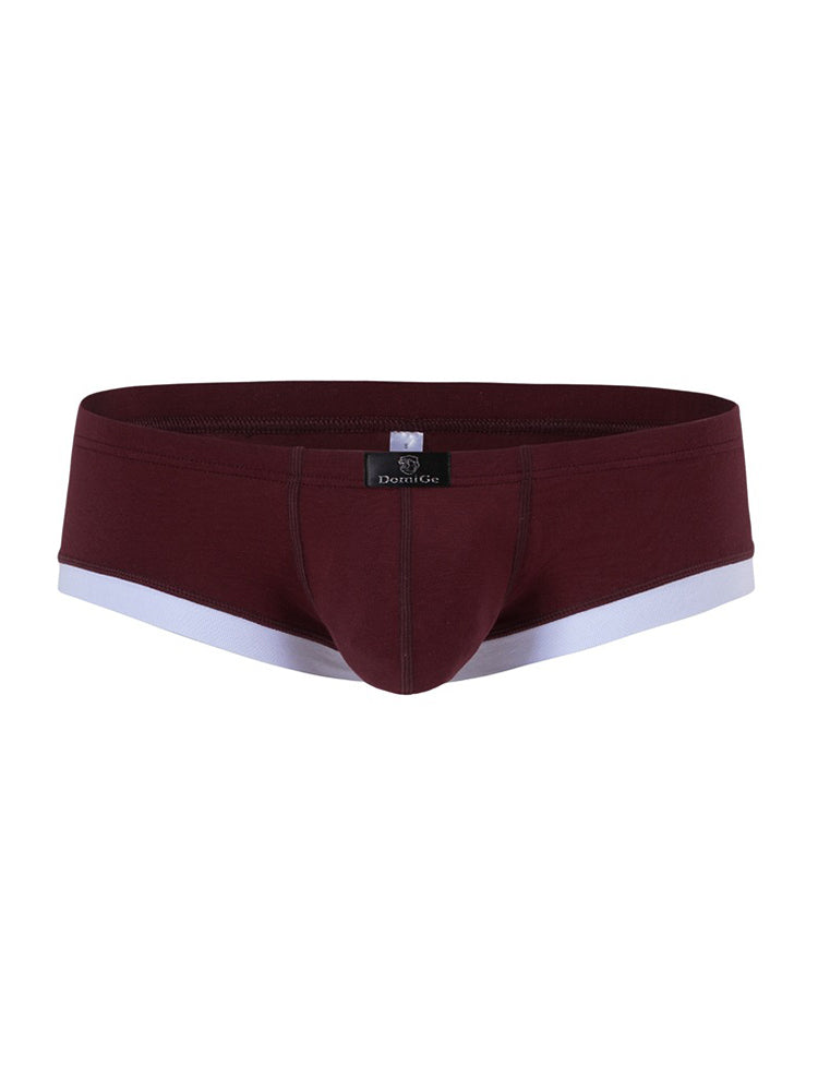 2 Pack Men's Ultra-Soft Modal Breathable Seamless Comfort Low-Rise Trunks | dmunderwear detail image 13