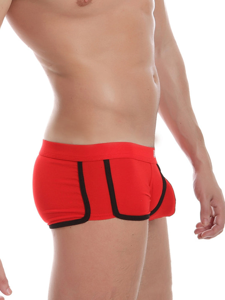 2 Pack Men's Ultra-Soft Modal Low-Rise Comfy Waistband Odor-Control Trunks | dmunderwear detail image 15