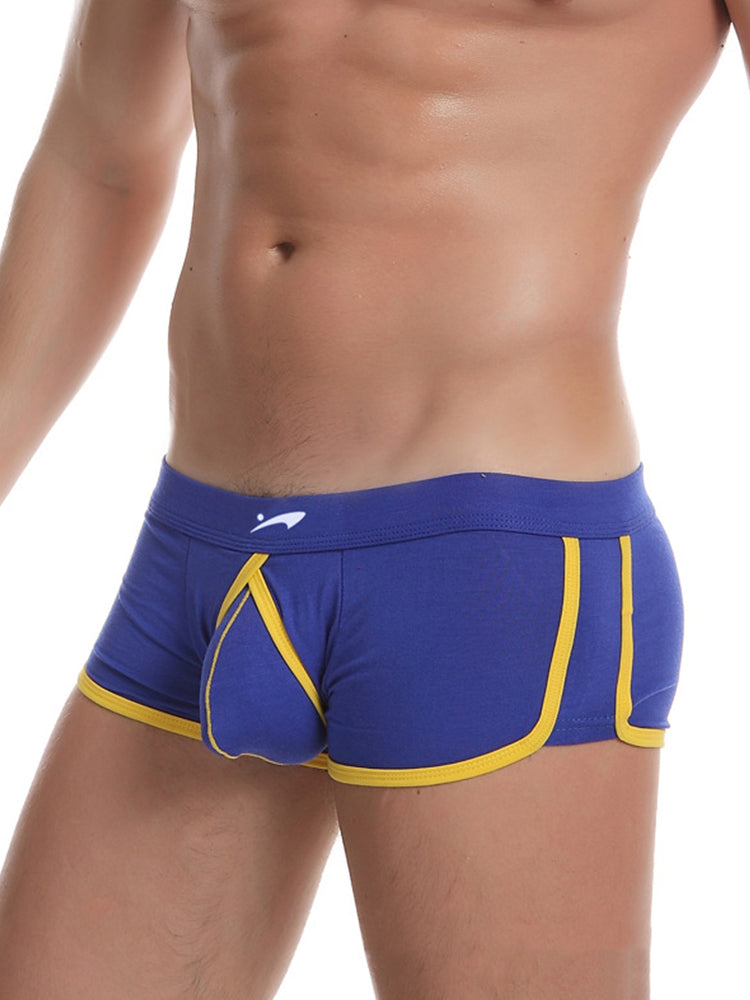2 Pack Men's Ultra-Soft Modal Low-Rise Comfy Waistband Odor-Control Trunks | dmunderwear detail image 19