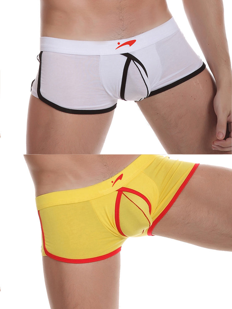 2 Pack Men's Ultra-Soft Modal Low-Rise Comfy Waistband Odor-Control Trunks | dmunderwear variant image