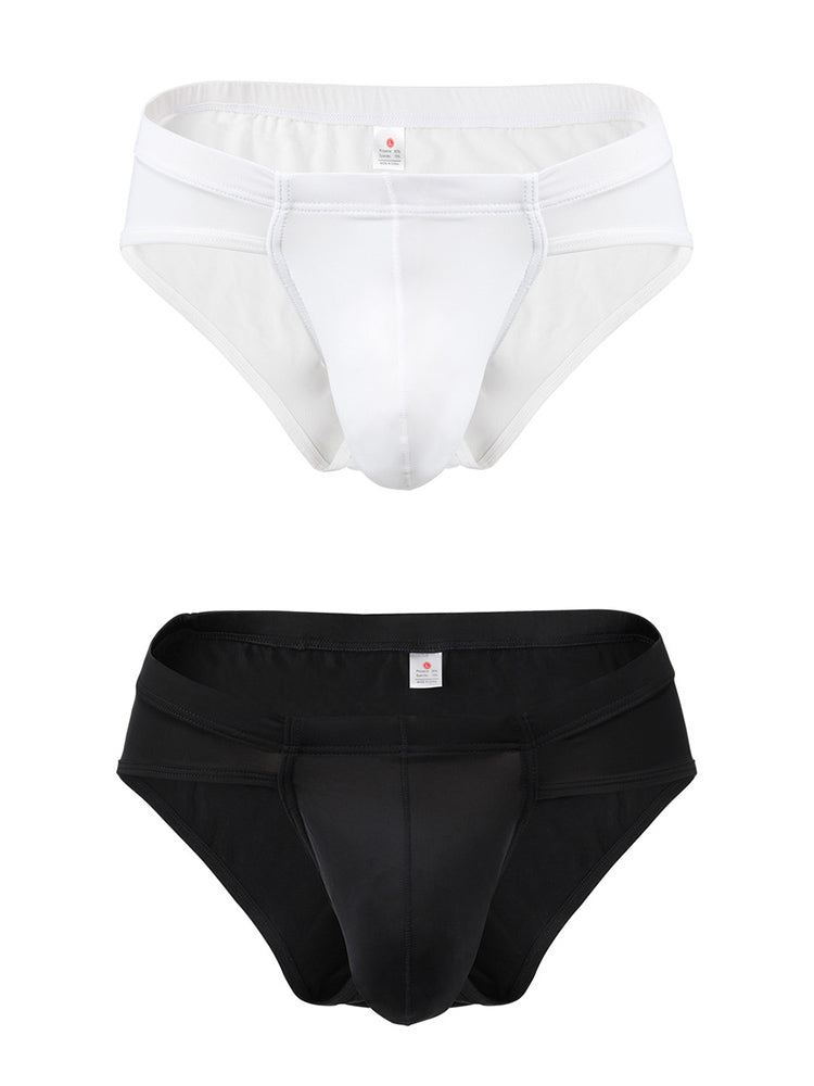 2 Pack Summer Bulge Enhance Ice Silk Underwear | dmunderwear variant image