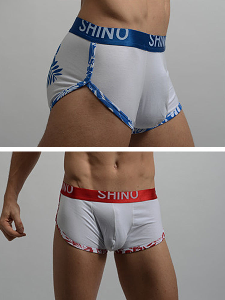 2 Pack Trendy Supportive Comfortable Pouch Solid Color Soft & Breathable Trunks | dmunderwear variant image