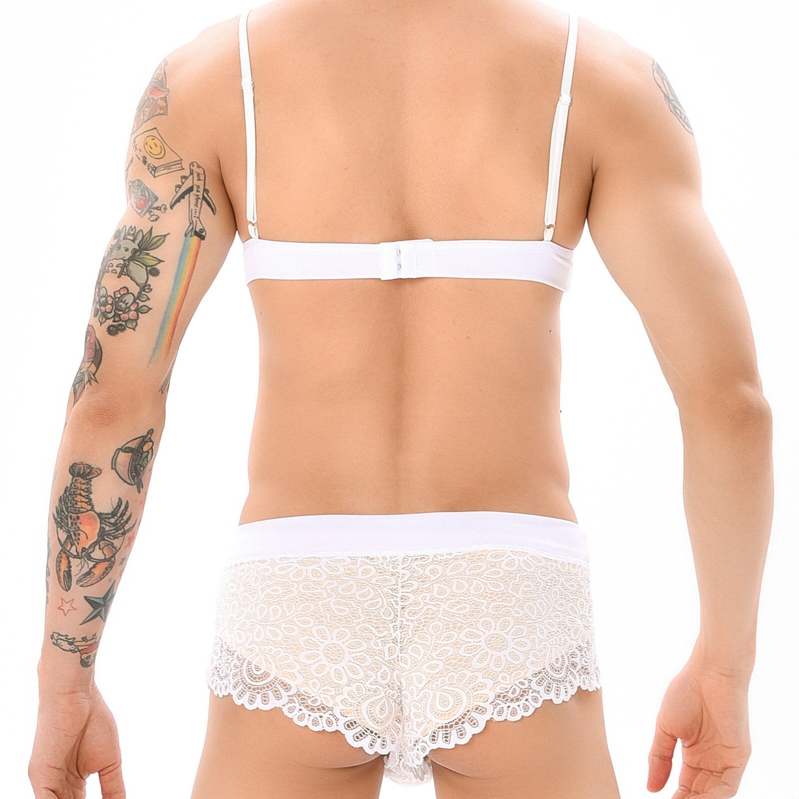 2-Piece Sexy Lingerie For Crossdressers | dmunderwear detail image 17
