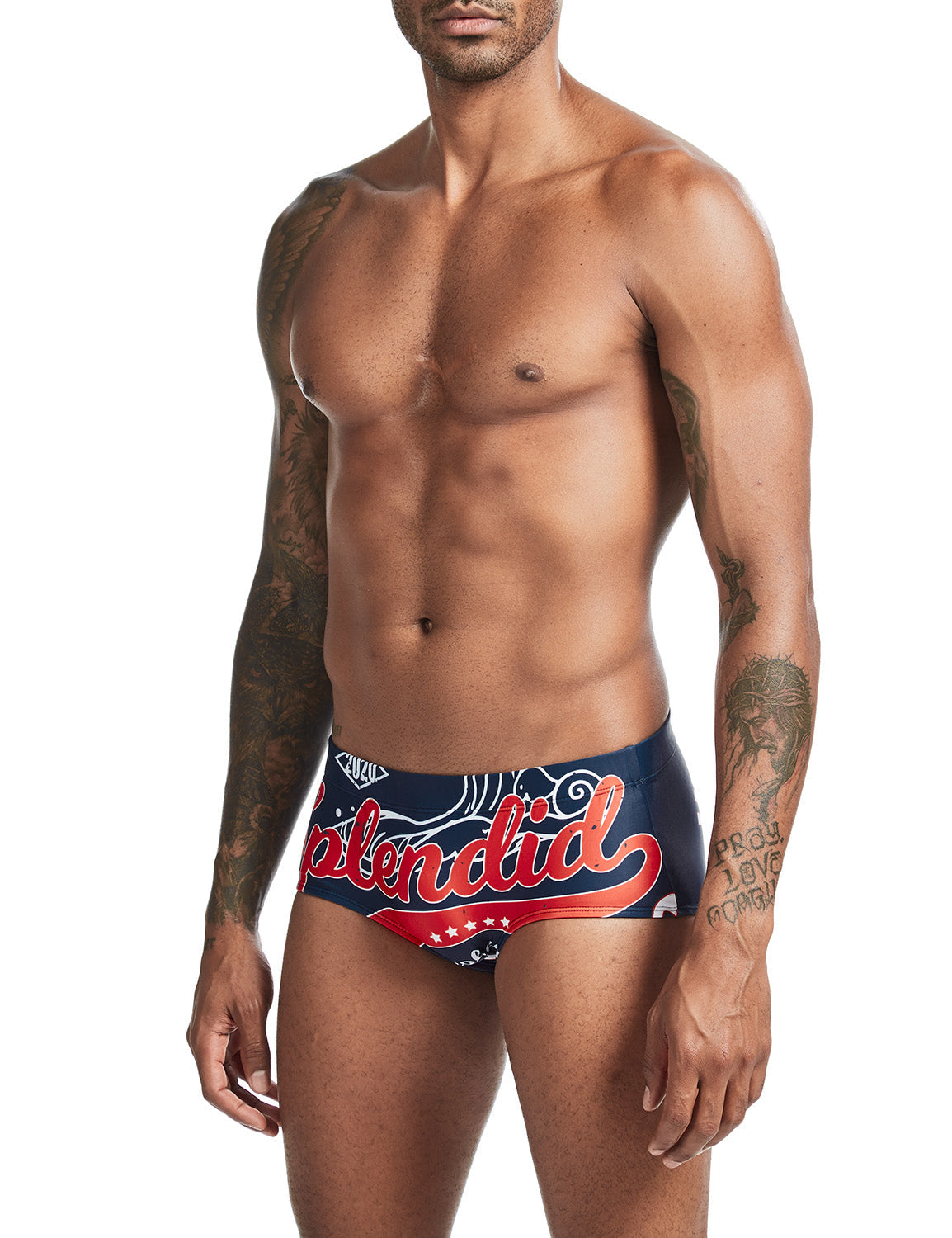 2020 New Sexy Swim Trunks 00803 Splendid | dmunderwear detail image 4