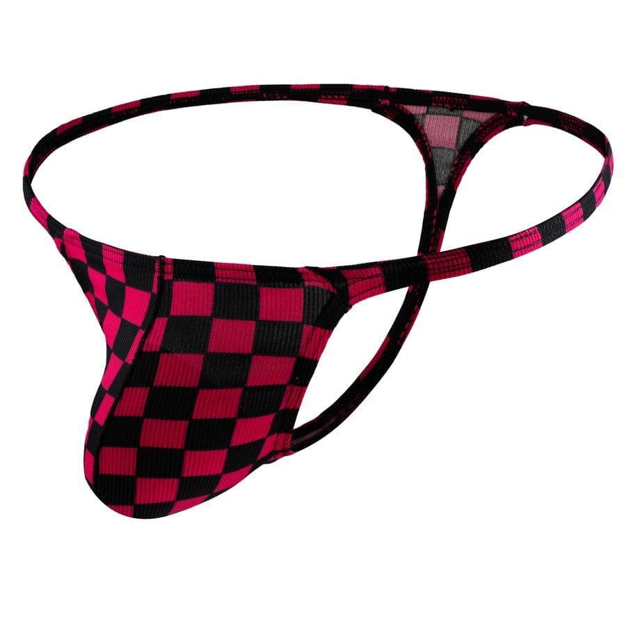3 Pack Classic Checkered G-String | dmunderwear detail image 5