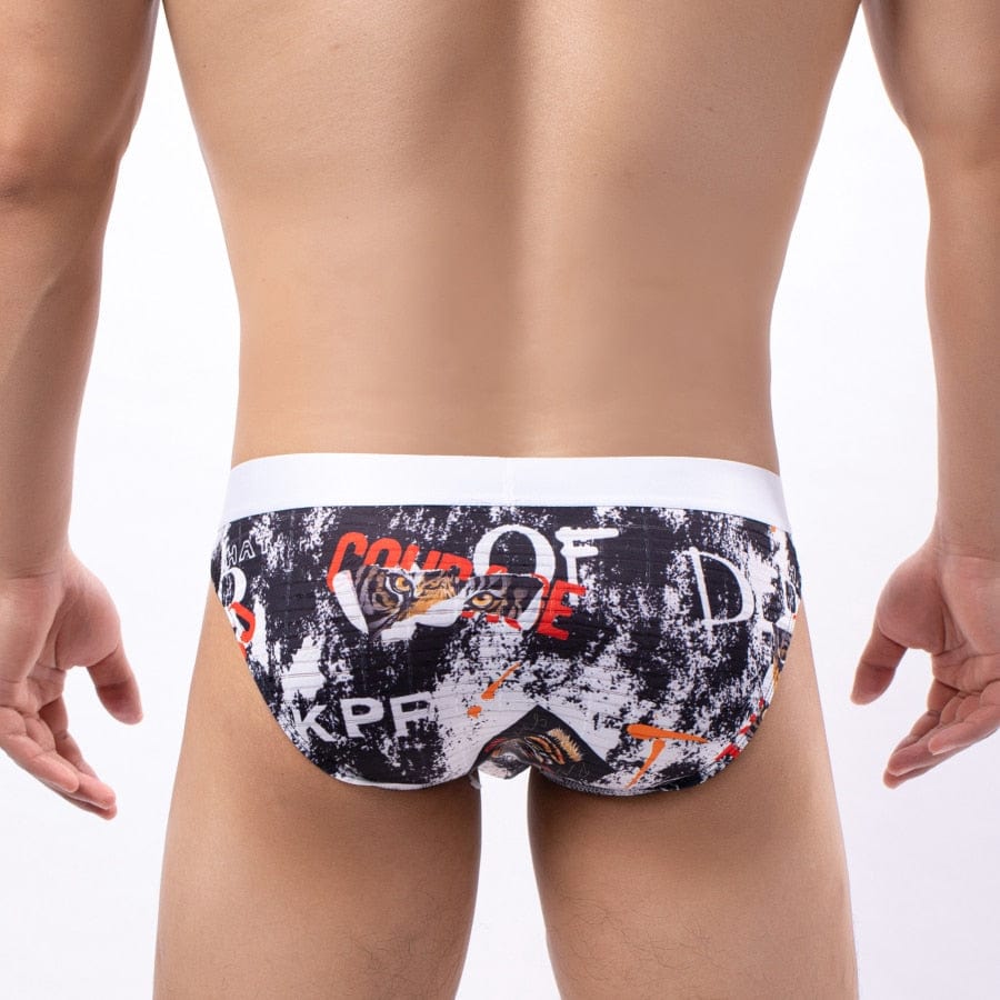 3 Pack Collage Briefs | dmunderwear detail image 3