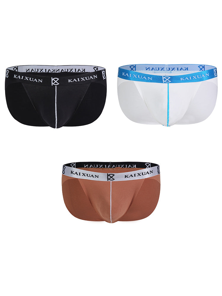 3 Pack Soft Modal Support Pouch Bikini | dmunderwear variant image