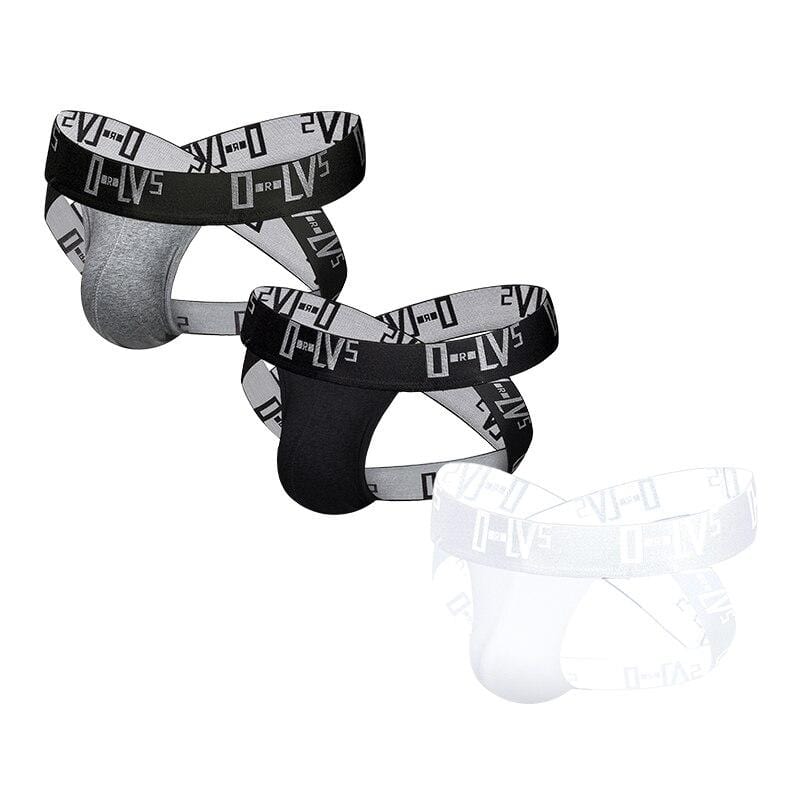 3 Pack Industrial Cross Strap | dmunderwear