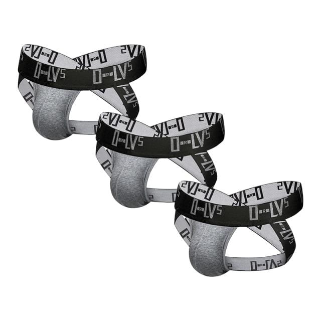 3 Pack Industrial Cross Strap | dmunderwear detail image 3