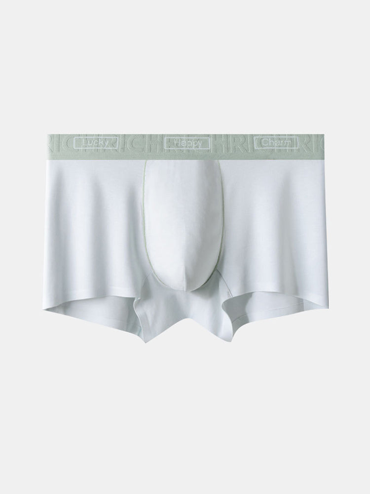 3 Pack Men's Comfy Waistband Anti-Chafing Supportive Pouch Trunks | dmunderwear detail image 1