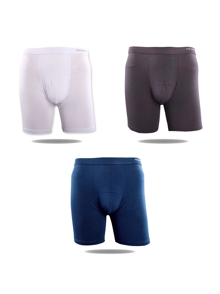 3 Pack Men's High-Stretch Anti-Chafing Quick-Dry Midway Briefs | dmunderwear detail image 16