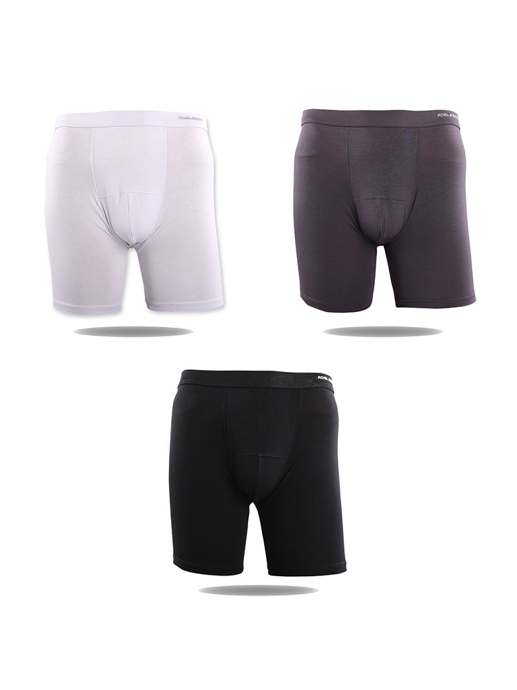 3 Pack Men's High-Stretch Anti-Chafing Quick-Dry Midway Briefs | dmunderwear variant image