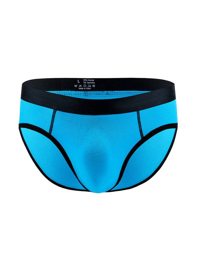 3-pack Men's Low-rise Compartment Lift Independent Pouch Briefs | dmunderwear detail image 1