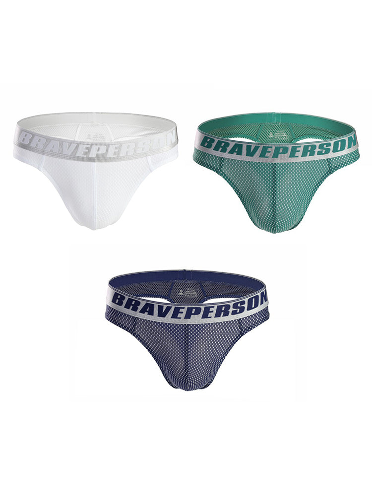 3-pack Men's Mesh Quick-dry Thongs | dmunderwear variant image
